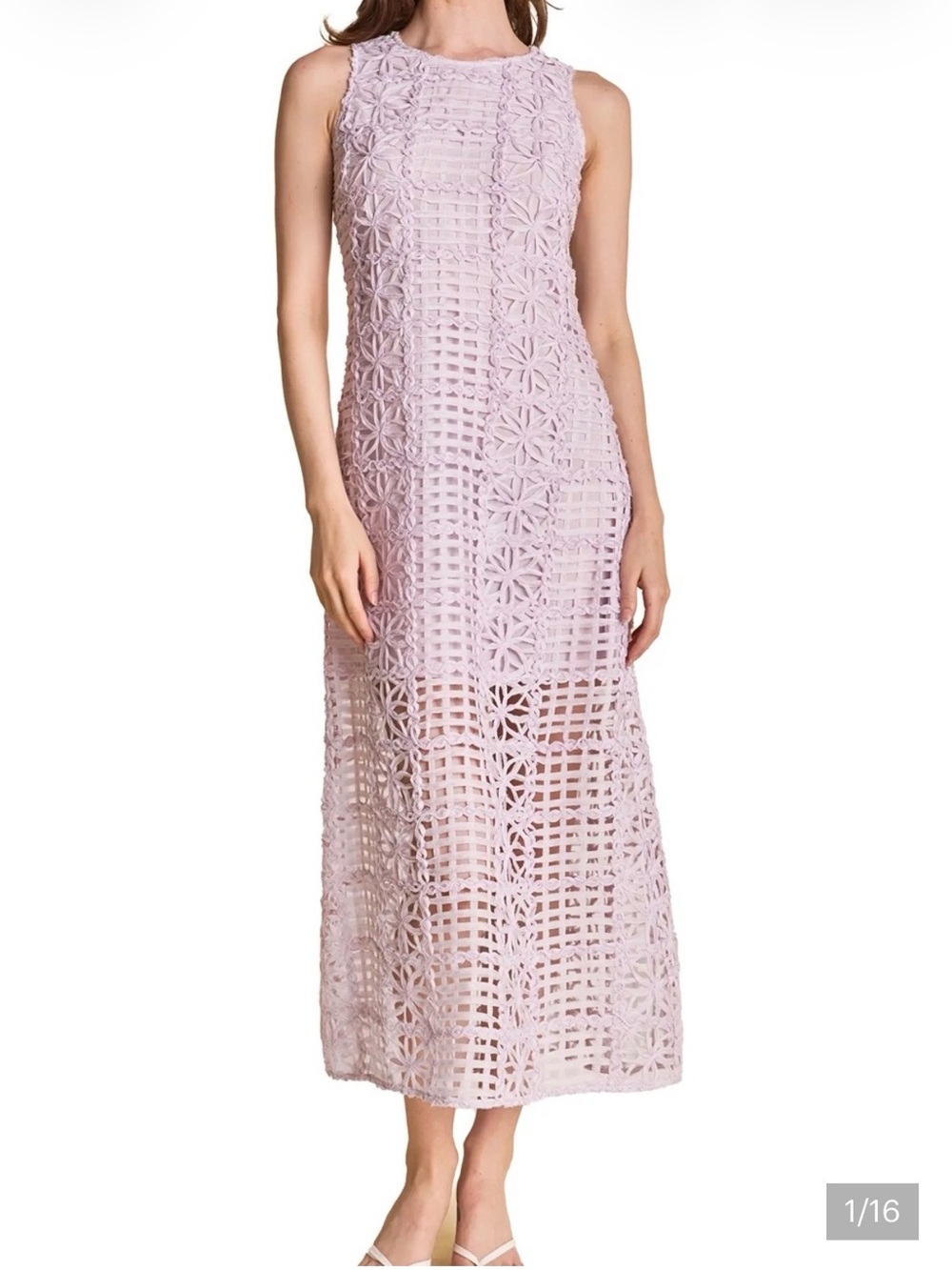 Endless Rose Lilac crochet Dress